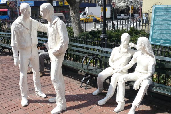 Gay Liberation Monument. 