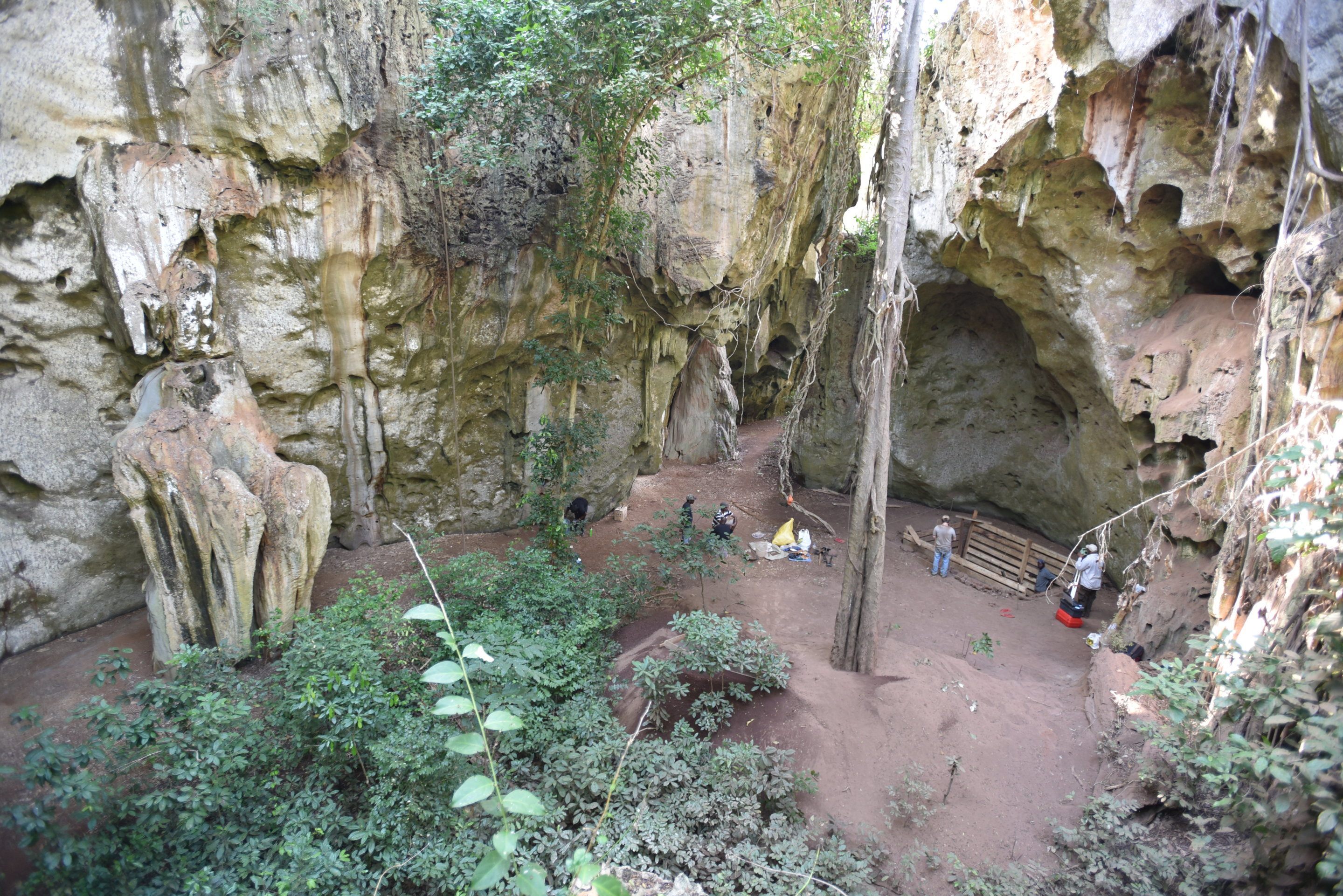 The main cave was almost 1,100 square feet in size, roughly equivalent to a small church.