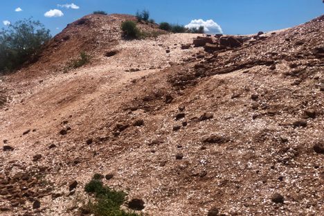 Glitter mountain.