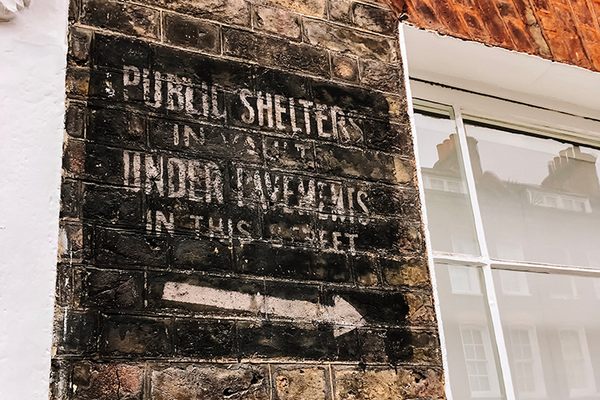 The ghost sign.