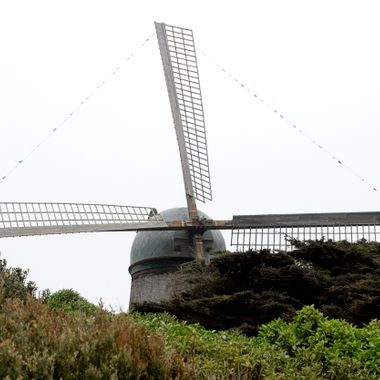 Dutch (North) Windmill from the beach.