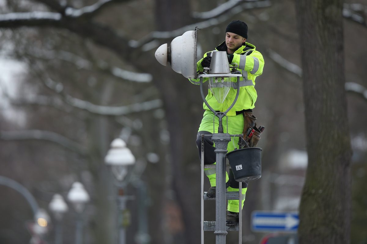 In 2011, Berlin began converting its historic streetlamps from gas to LEDs to conserve energy. At the current pace it will take about a decade to complete the project.