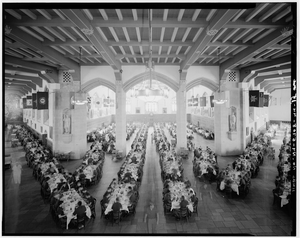 Original Mess Hall wing at West Point.