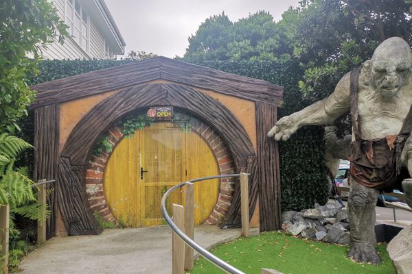 Troll & Hobbit Door
