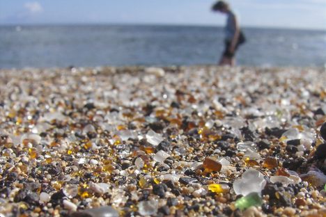 When Trash Becomes Treasure: The Iridescent Beauty of Glass Beaches