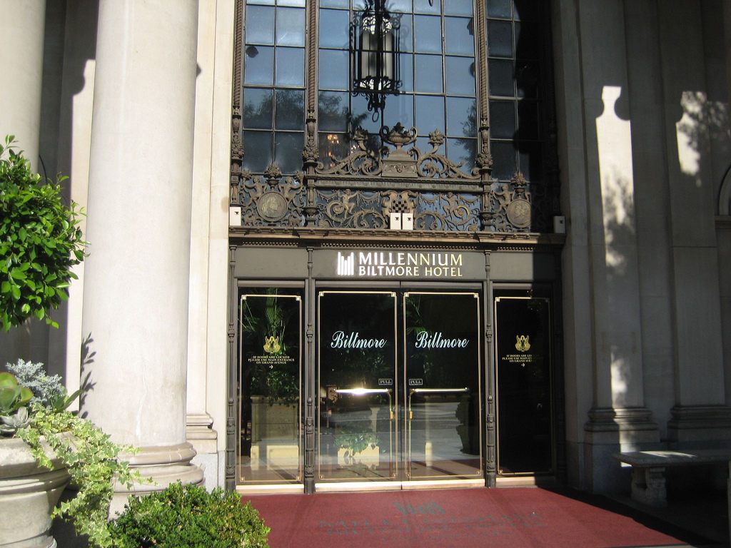 Millennium Biltmore Hotel from, Ghostbusters