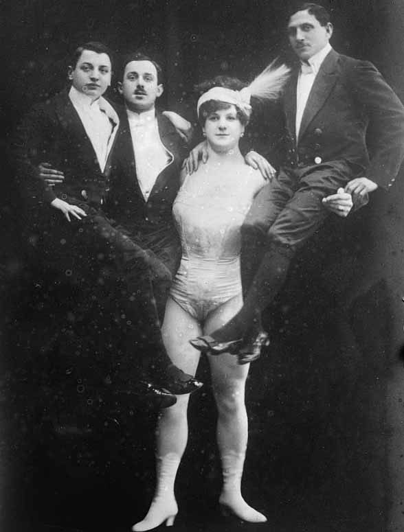 Brumbach holding up three men.