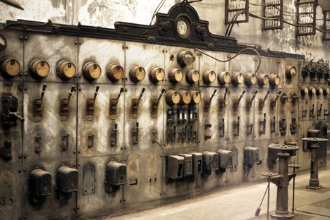 The controls at Fray Bentos. 