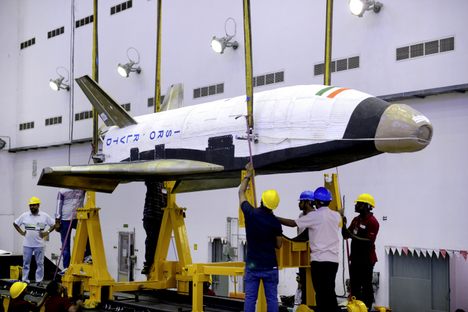 India Launches Its First Space Shuttle