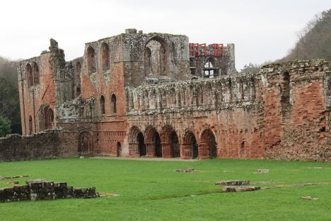The abbey today.