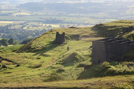 Disused quarry buildings