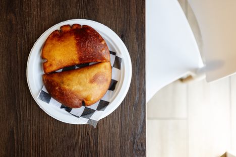 The owners created a clever code for guests to identify which filling is inside each empanada.