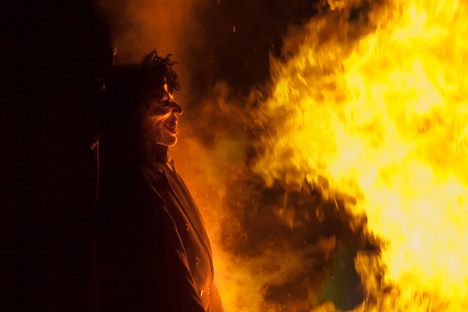 Fleeting Wonders: Celebrity Guy Fawkes Effigies Getting Ready to Burn