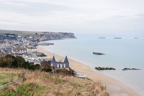 Mulberry Harbour at Arromanches