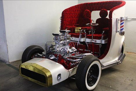 A Swift Shave: The Barber Shop Car at the Once Off-Limits Petersen Vault