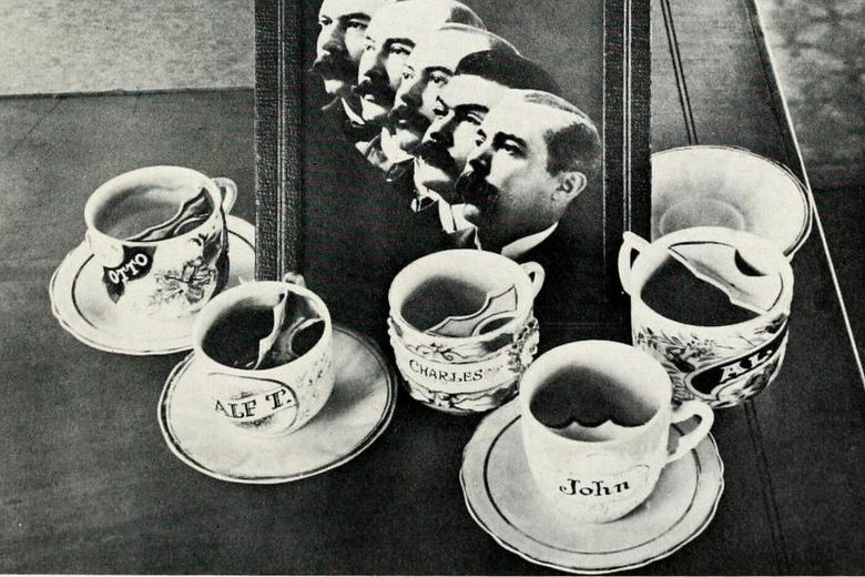 Vintage Seattle Espresso Mugs (set of 2)