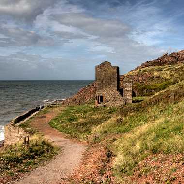 Fairy Rock behind Saltom Pit