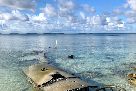 WWII Plane Wreckage