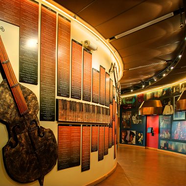 Along the main wall you’ll find a list of every show every played at Red Rocks.
