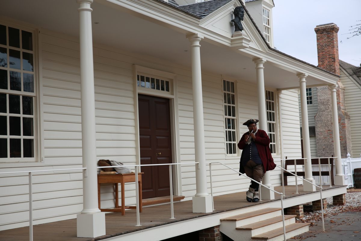 In the 18th century, more than half the population of Williamsburg was black.