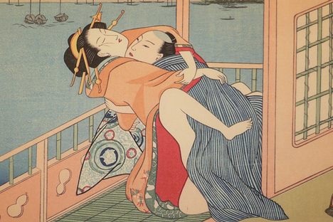 Shunga - Edo Era - Artist Unknown