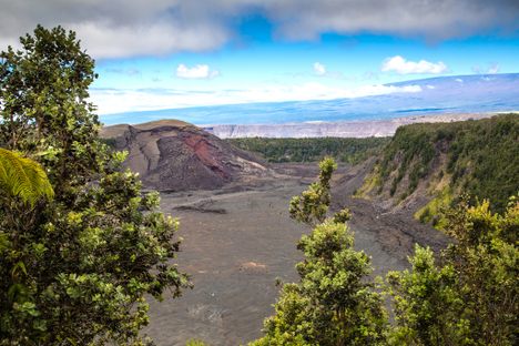 The Kīlauea Iki Overlook has reopened.