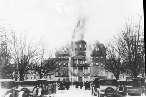 Greystone on fire