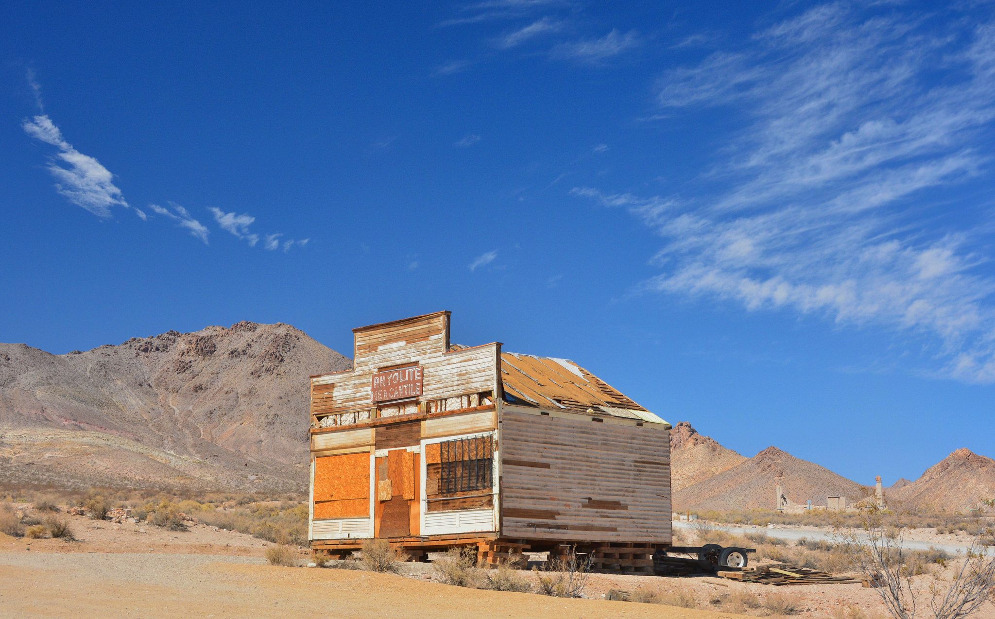 Rhyolite, Nevada.