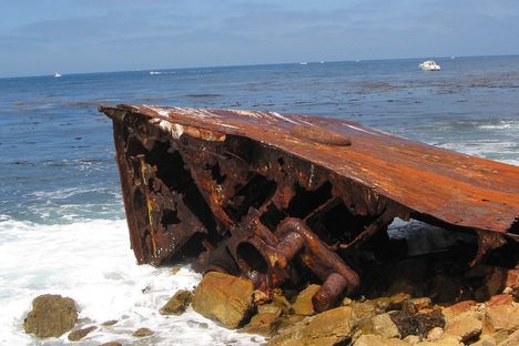 The Ship Wrecked by Wheat Forgotten on the California Shores