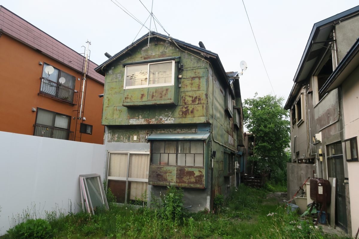 An abandoned house in Hokkaido.