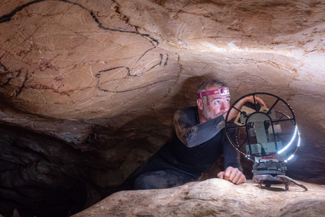 The Race to Document Prehistoric Art in a Coastal Cave in France
