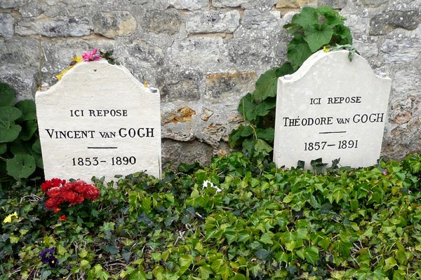 Grave of Vincent and Theo van Gogh, Auvers-sur-Oise, France