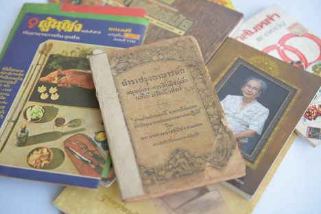 Elite chefs in Thailand collect funeral books for their recipes.