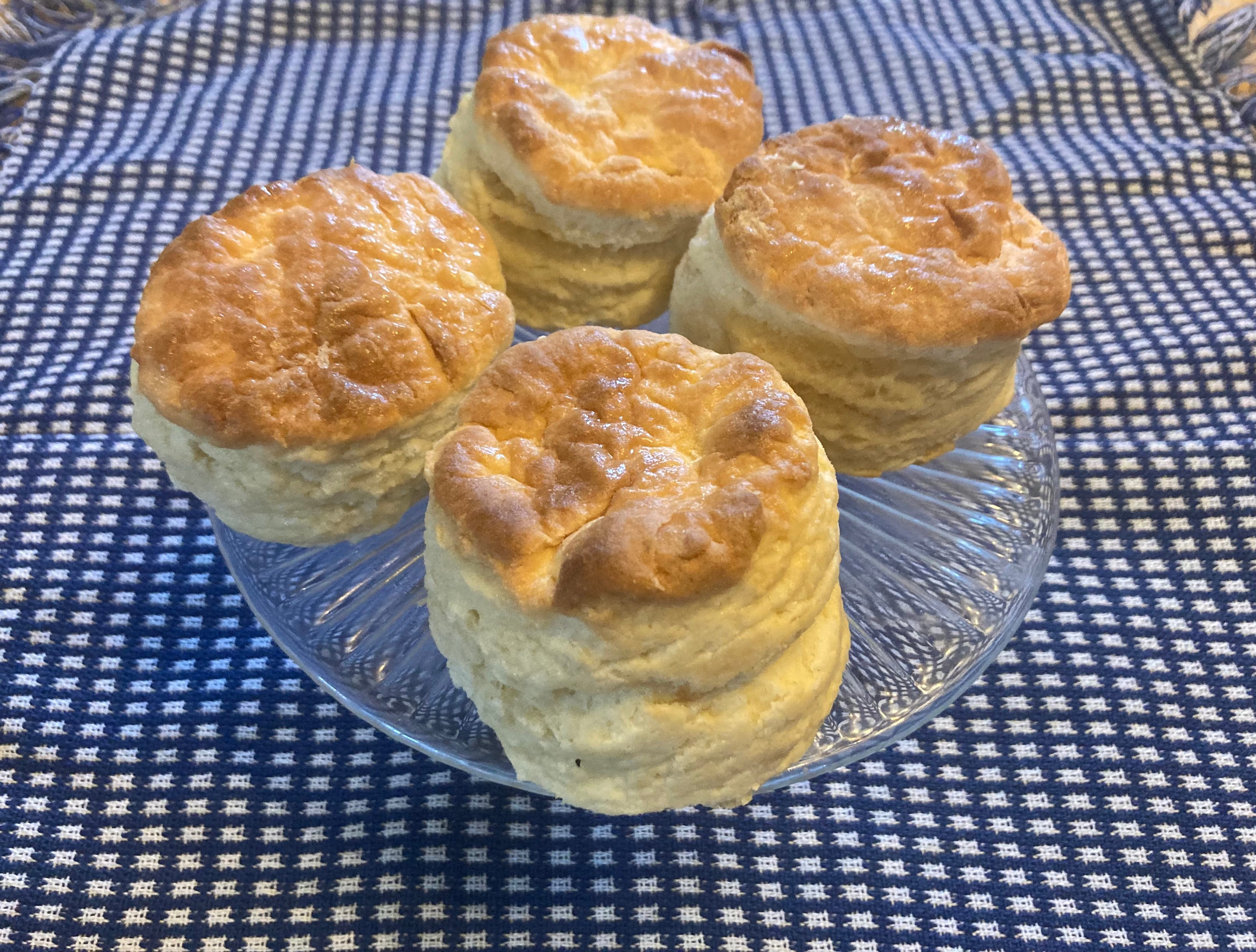 Fresh biscuits, straight from West Virginia.