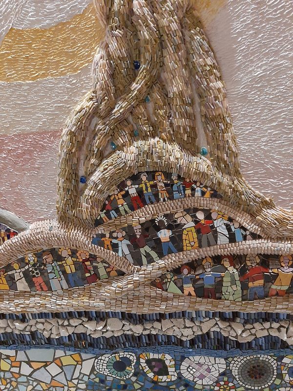 The Mosaic of Andreina in Pratantico, Italy
