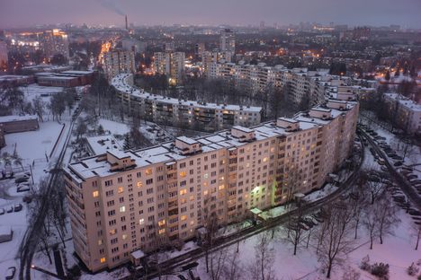 Vostok 1 Microdistrict, Minsk, Belarus. 