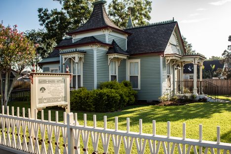 One of the cottage’s most impressive details is Slover’s trim work, which is still visible—thanks to careful preservation—today.