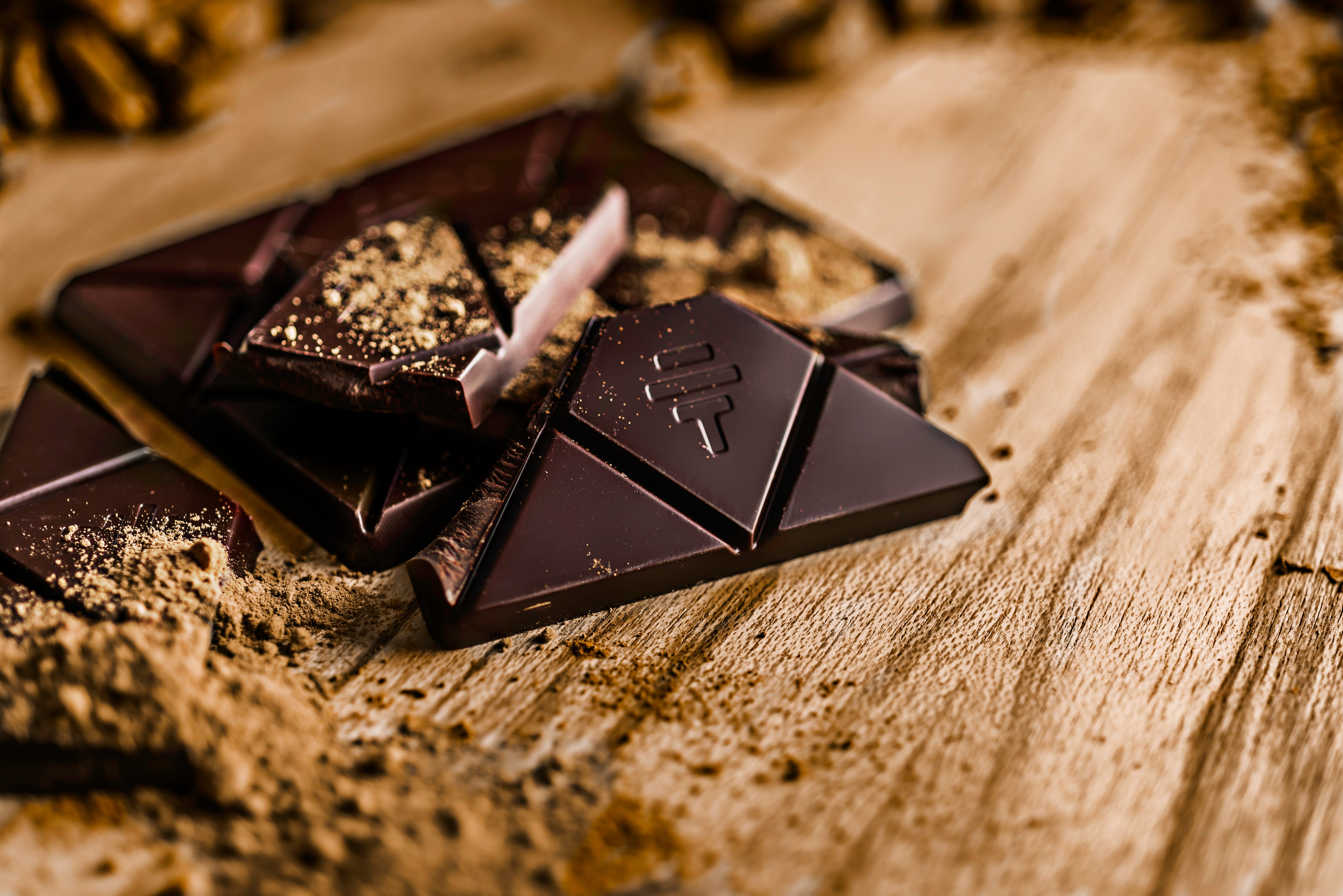 Toth says you should ideally let the chocolate melt in your mouth rather than chew it.