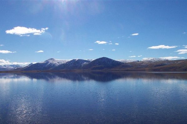 Lake Labynkyr, purported home of ferocious lake monster