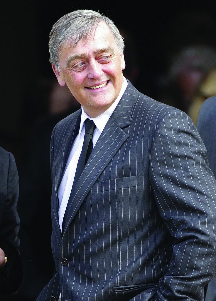 The Duke of Westminster, presumably diplomatizing.