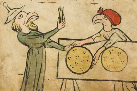 The celebration of Passover.