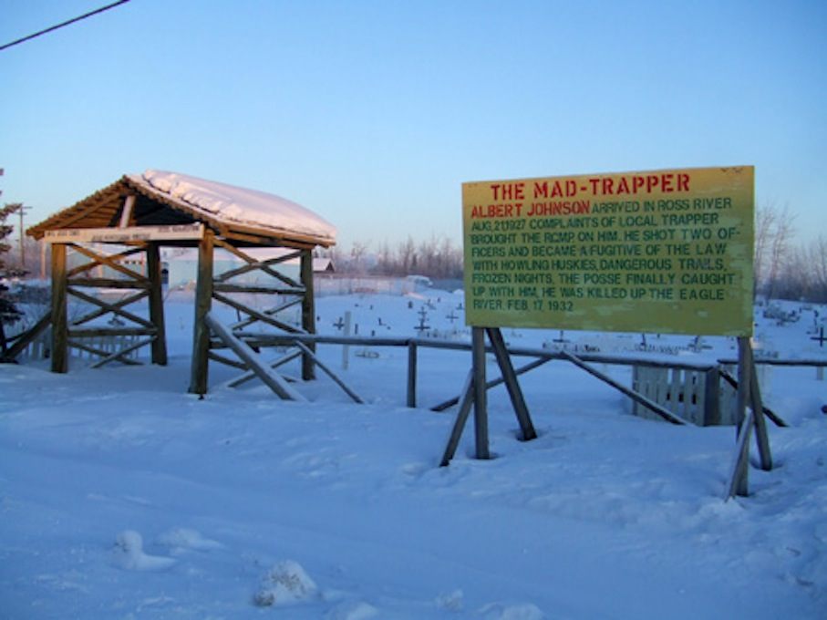 Grave of the Mad Trapper of Rat River