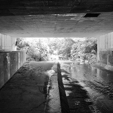 Looking out from the Pogue's Run tunnel. (Photo: Stuart Hyatt)Looking out from the Pogue's Run tunnel. (Photo: Stuart Hyatt)