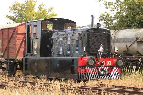 Last surviving loco from the tramway-currently at Mangapps railway museum
