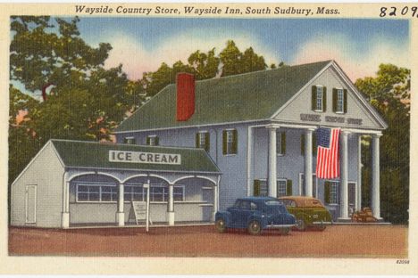 A postcard of the store printed circa 1930-1945