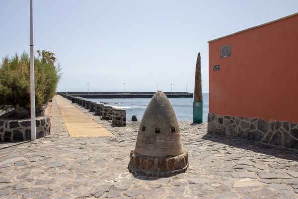 The propeller hub in El Medano