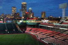  Fenway Park at night