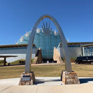 The entrance to the museum.