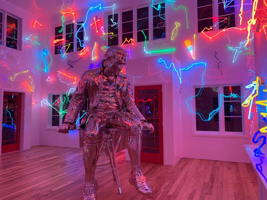 Neon light house cheap