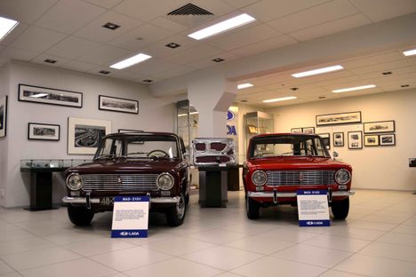 Inside the museum